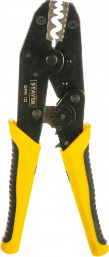Пресс-клещи STAYER SPK-10 для медных наконечников и гильз 0.5-10 мм.кв, prof 45440