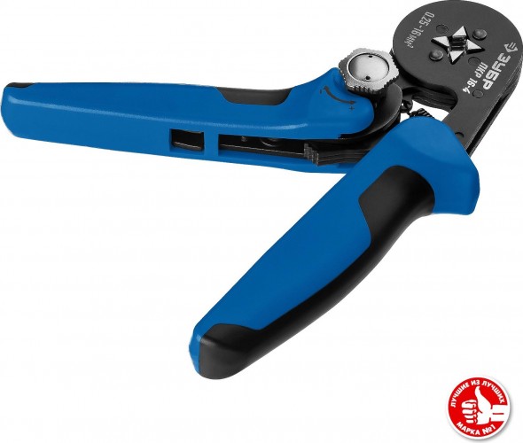 Пресс-клещи ЗУБР ПРОФЕССИОНАЛ пкр-16-4 для втулочных наконечников 0.25-16 мм.кв, 22693 - изображение 3