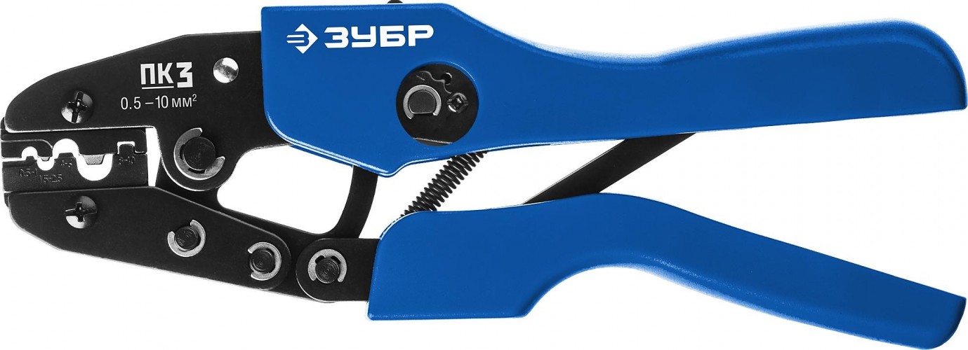 Пресс-клещи ЗУБР Профессионал ПК-3 для медных наконечников и гильз 45456-3