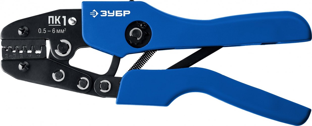 Пресс-клещи ЗУБР Профессионал ПК-1 для втулочных наконечников 45456-1