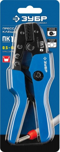 Пресс-клещи ЗУБР Профессионал ПК-1 для втулочных наконечников 45456-1 - изображение 5
