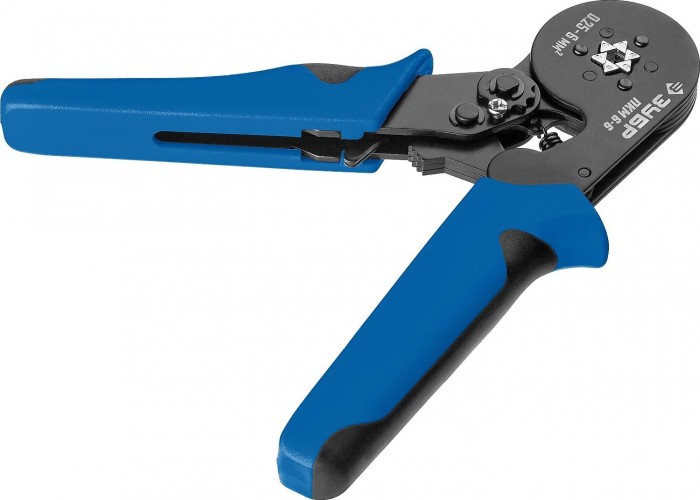 Пресс-клещи ЗУБР ПРОФЕССИОНАЛ пкм-6-6 для втулочных наконечников 0.25-6 мм.кв, 22654_z01 - изображение 3