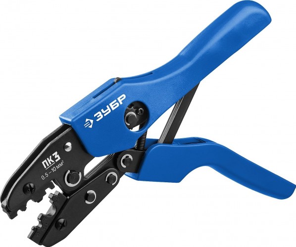 Пресс-клещи ЗУБР Профессионал ПК-3 для медных наконечников и гильз 45456-3 - изображение 2