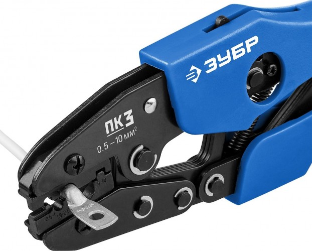 Пресс-клещи ЗУБР Профессионал ПК-3 для медных наконечников и гильз 45456-3 - изображение 3