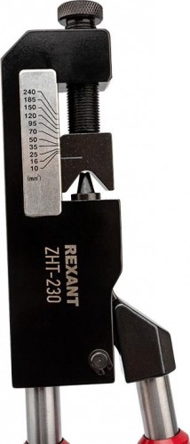 Пресс механический универсальный REXANT ZHT-230 для клиновидной наконечников 12-3059 - изображение 4