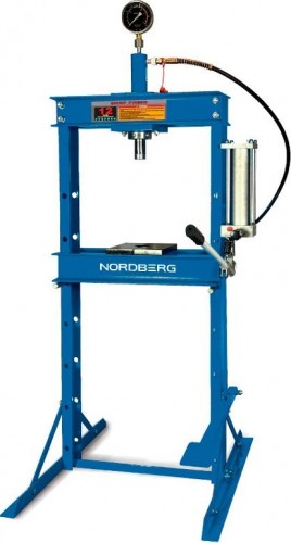 Пресс напольный NORDBERG N3612F 12 тонн, + ножное управление