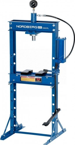 Пресс напольный NORDBERG N3621FL 20 тонн, разборная рама + ножное управление ЦБ-0008600