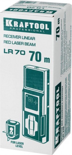 Приемник для линейного нивелира KRAFTOOL LR 70 34607 - изображение 5