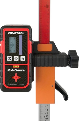 Приёмник для ротационных нивелиров CONDTROL Roto 250 метров 1-3-028 - изображение 5