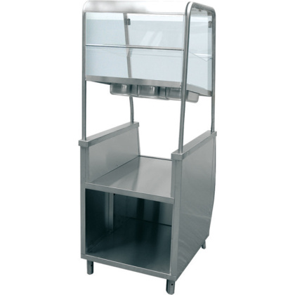 Прилавок для столовых приборов с хлебницей ABAT «Премьер» ПСПХ-70Т - изображение 3