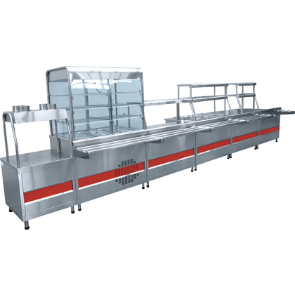 Прилавок-мармит первых блюд ABAT «Аста» ПМЭС-70КМ - изображение 3