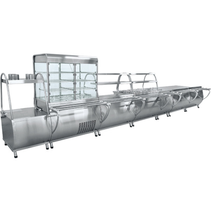 Прилавок-мармит первых блюд ABAT «Патша» ПМЭС-70М-01 - изображение 2