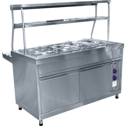 Прилавок-мармит вторых блюд ABAT «Аста» ПМЭС-70КМ-80 - изображение 2