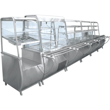 Прилавок-витрина тепловой ABAT «Премьер» ПВТ-70Т - изображение 2