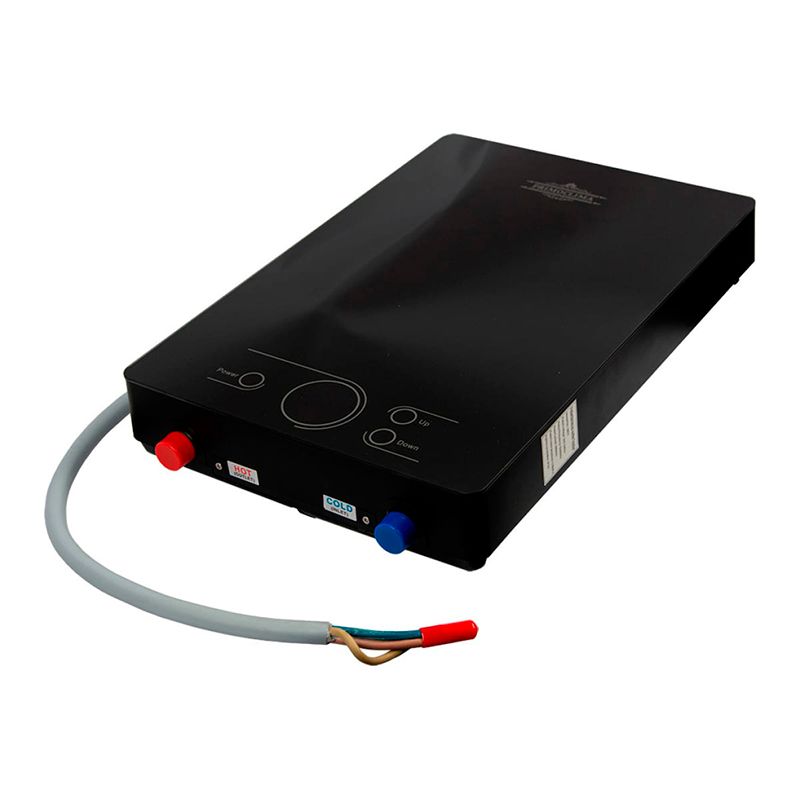 Электрический проточный водонагреватель PRIMOCLIMA AMOR 8.8 кВт, черный - изображение 2