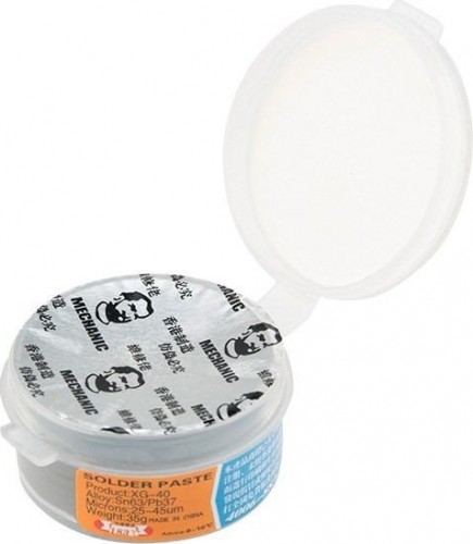 Припой REXANT баночка 35гр (паяльная паста), (олово 63%, свинец 37%), 09-3815 - изображение 2