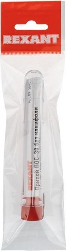 Припой REXANT ПР3091 без канифоли пос-30, 10г, 1мм, (олово 30%, свинец 09-3091 - изображение 5