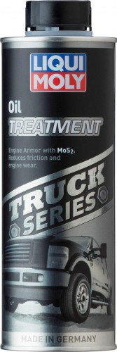 Присадка антифрикционная с дисульфидом молибдена LIQUI MOLY Truck Series Oil Treatment 0,5 л. 20998 для тяжелых внедорожников и пикапов 20998