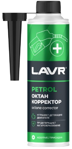 Присадка в бензин LAVR октан корректор, 310 мл Ln2111