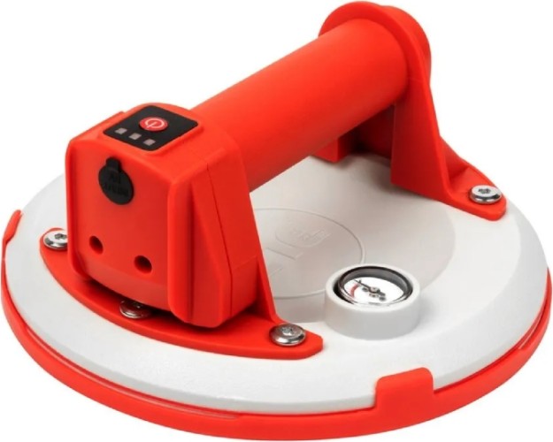 Присоска DLT VST-100 электрическая, для рельеф. плитки с авто подкачкой 1574