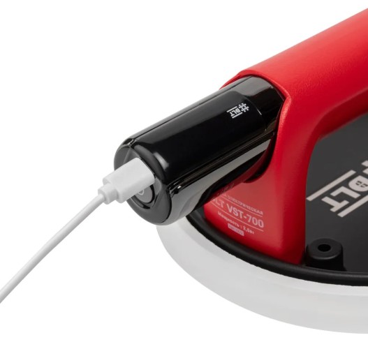 Присоска электрическая с АВТО подкачкой DLT VST-700 для гладкой и рельефной плитки, d-220мм 1272 - изображение 3