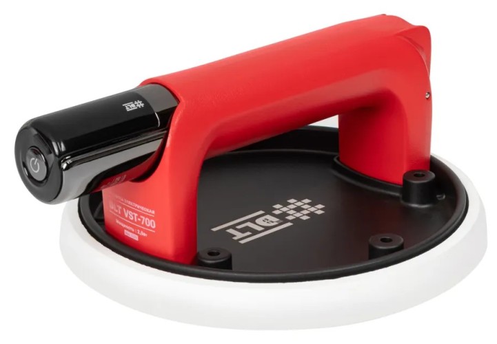Присоска электрическая с АВТО подкачкой DLT VST-700 для гладкой и рельефной плитки, d-220мм 1272