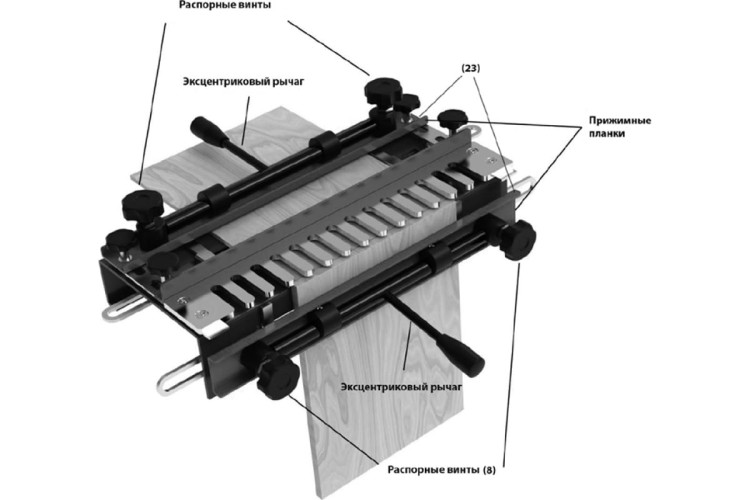Приспособление для соединений (кондуктор)  WOODWORK SMT-300 ласточкин хвост  SMT-300 - изображение 4