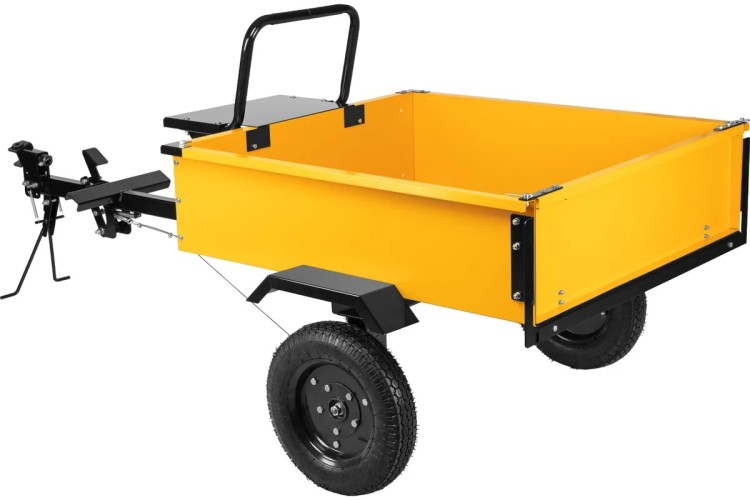 Прицеп Denzel 59950 для мотоблока tt-500, оцинк. - изображение 3