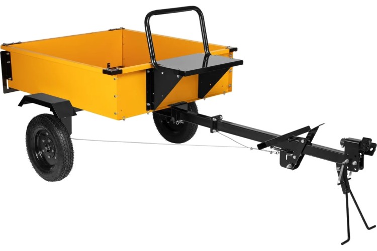 Прицеп Denzel 59950 для мотоблока tt-500, оцинк. - изображение 2