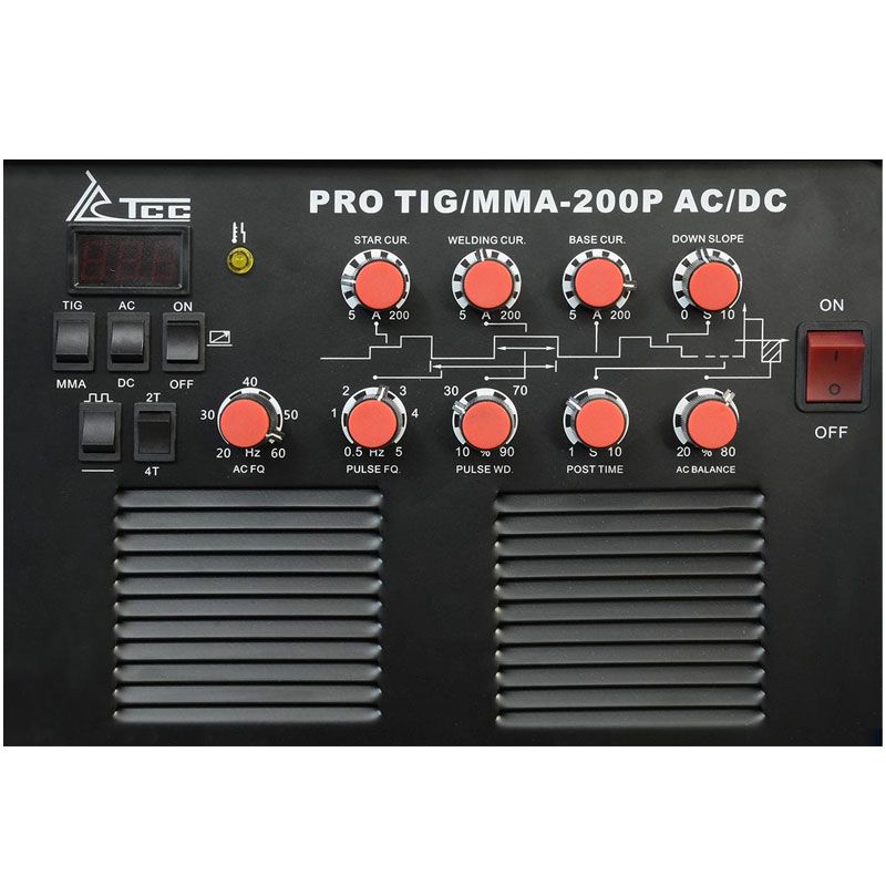 Сварочный аппарат ТСС PRO TIG/MMA-200P AC/DC - изображение 3