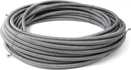 Прочистные спирали VOLL V-Clean 100 Electro диаметром 10 мм × 25 м 7.71025