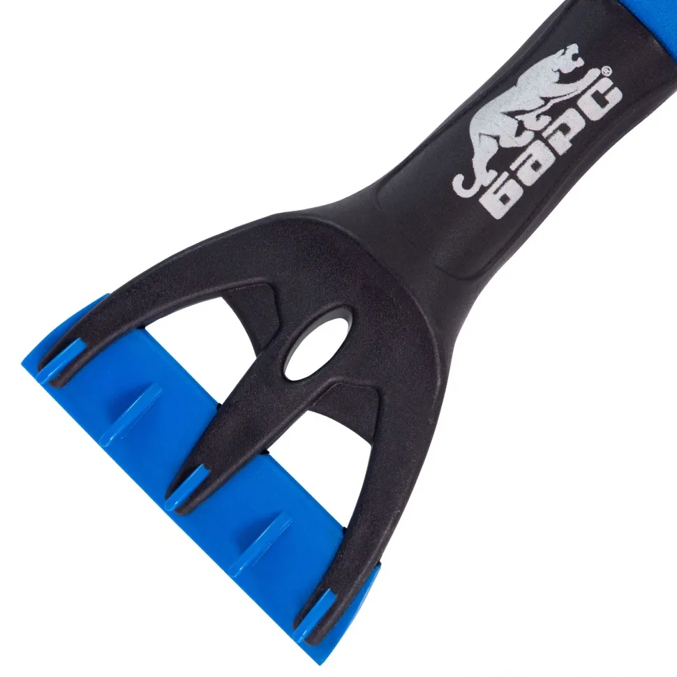 Щетка-сметка для снега со скребком телескопическая Барс - изображение 8