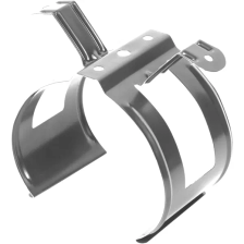Хомут ИНТЕРПРОФИЛЬ для водосточной трубы, цвет стальной - изображение 3