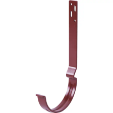 Держатель желоба ИНТЕРПРОФИЛЬ длинный, цвет красный - изображение 3