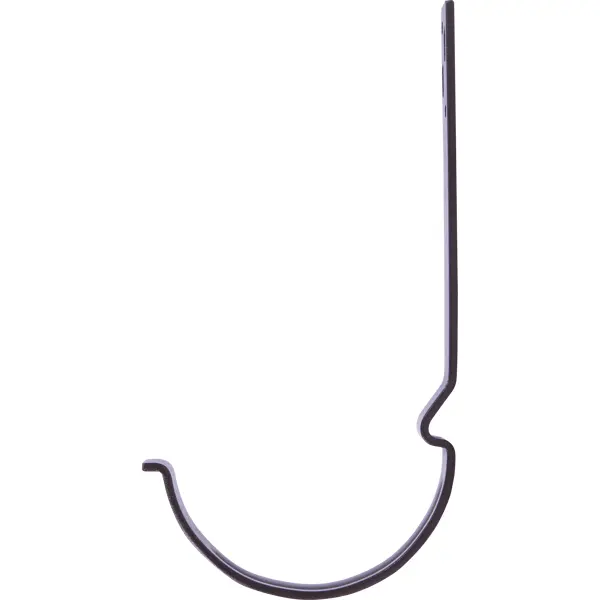 Держатель желоба длинный ИНТЕРПРОФИЛЬ цвет коричневый - изображение 2