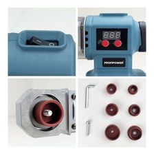 Аккумуляторный аппарат для сварки пластиковых труб ProfiPower MKLDF-18B (Li-ion-1шт, 4Ач, З/У, кейс) - изображение 6