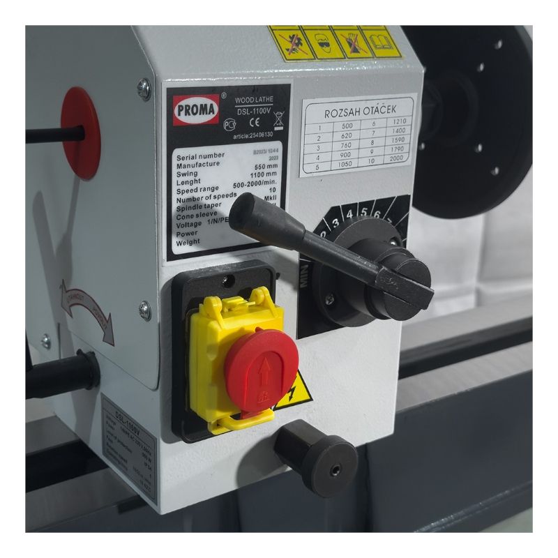 Токарный станок по дереву PROMA DSL-1100V - изображение 7