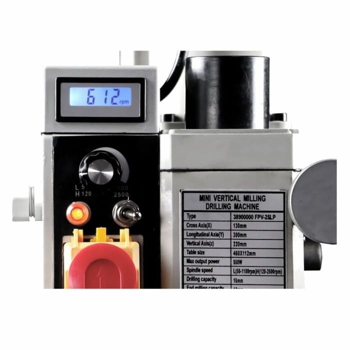 Станок фрезерный PROMA FPV-25LP (с индикацией оборотов) - изображение 3