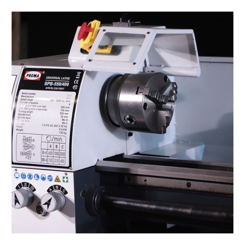 Универсальный токарный станок PROMA SPB-550/400 - изображение 3
