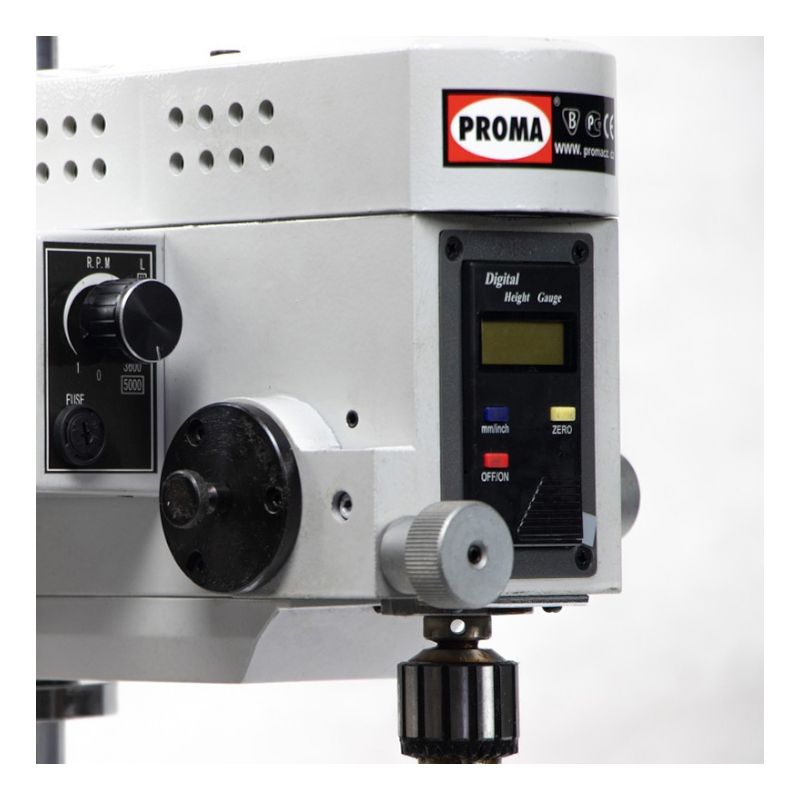 Станок сверлильный PROMA VR-6DF/230 - изображение 2