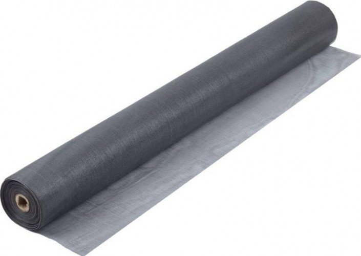 Противомоскитная сетка STAYER STANDARD в рулоне, стекловолокно+ПВХ серая 12526-09-30 12526-09-30
