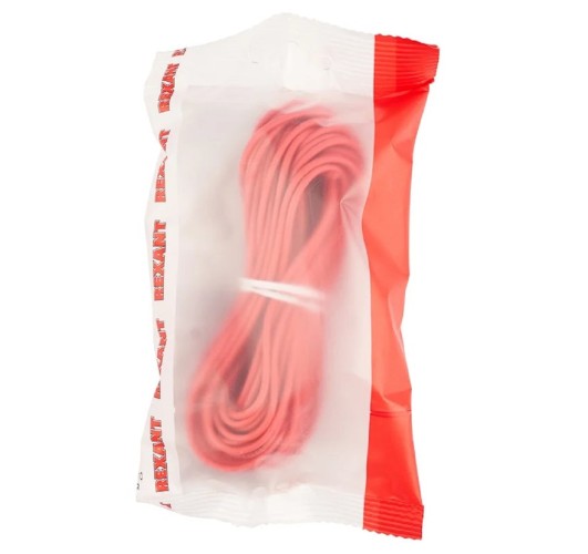 Провод автомобильный REXANT 01-6504-2-10 ПГВА/ПВАМ 1х0,75мм, красный, мини-бухта 10м - изображение 3