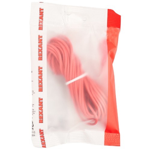 Провод автомобильный REXANT 01-6524-2-5 ПГВА/ПВАМ 1х1,00мм, красный, мини-бухта 5м - изображение 3