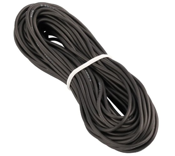 Провод автомобильный REXANT 01-6516-2-10 ПГВА/ПВАМ 1х0,50мм, черный, мини-бухта 10м