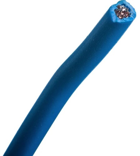Провод REXANT 01-6515 ПГВА / ПВАМ 1х0.50мм², (бухта 100м), синий - изображение 2
