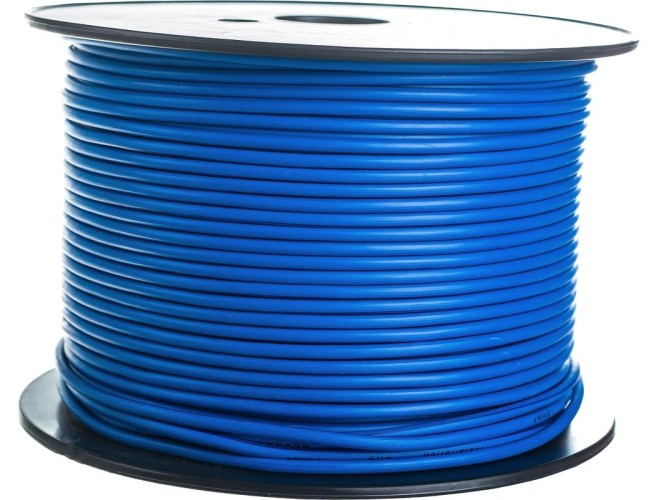 Провод REXANT 01-6525 ПГВА / ПВАМ 1х1.00мм², (бухта 100м), синий
