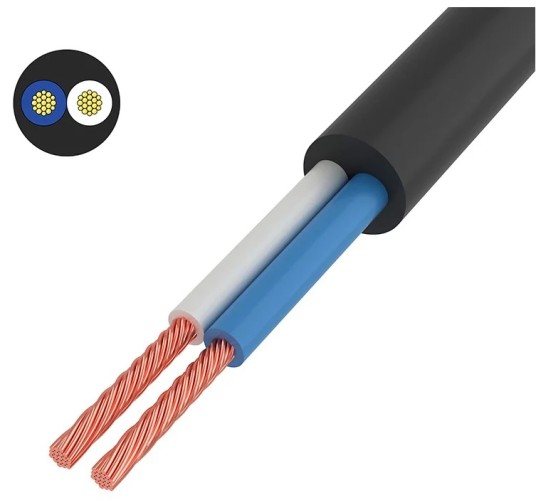 Провод REXANT 01-8031-10 ПВС 2x0,75 мм², черный, 10 м, ГОСТ - изображение 3