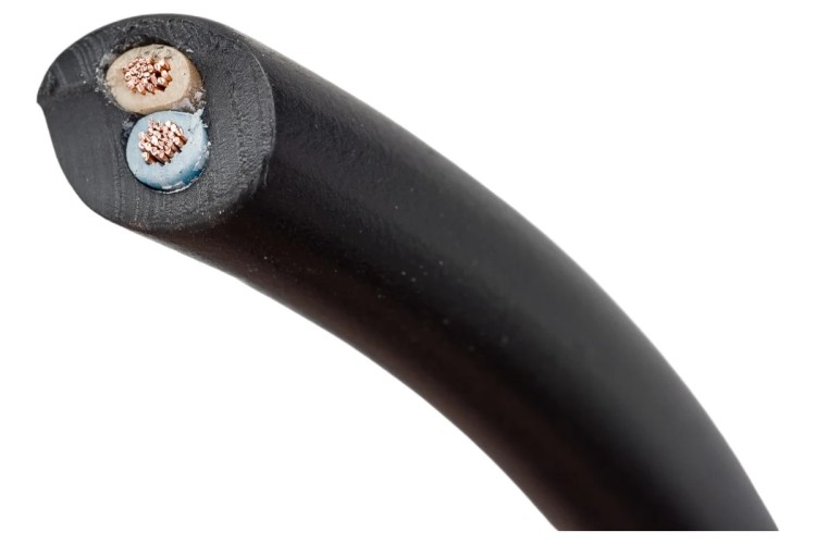 Провод REXANT 01-8031-50 ПВС 2x0,75 мм², черный, 50 м, ГОСТ - изображение 3