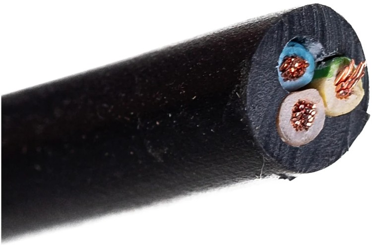 Провод REXANT 01-8043-50 ПВС 3x0,75 мм², черный, 50 м, ГОСТ - изображение 4