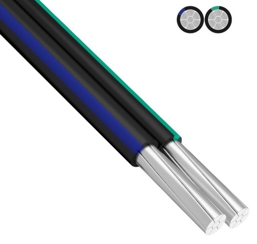 Провод REXANT 01-8890-25 СИП-4 2x16,0 мм², длина 25 м, ГОСТ